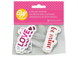 Wilton Valentine's Day Cupcake Toppers 12pk