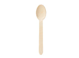 Wooden Cutlery - Spoons 20 Pk