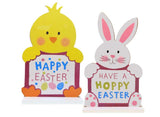 Easter Wooden Standing Sign