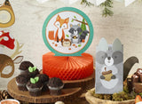 Woodland Animals Table Centrepiece